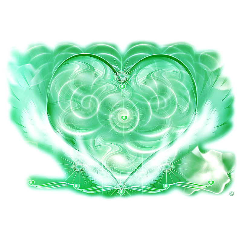 The Emerald Heart Light Logo